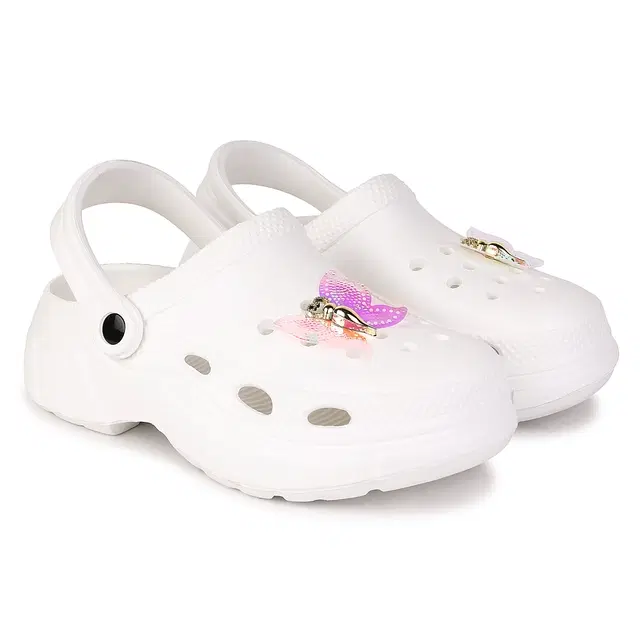 Clogs for Women (White, 7)