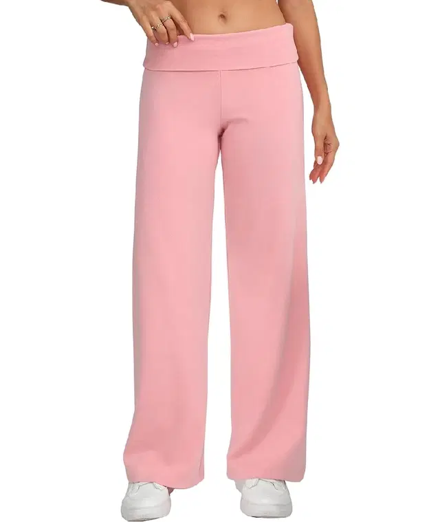 Cotton Blend Jogger Pants Trouser / Pant for Women, Peach (36)