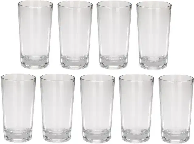 Liquor cum Cocktail Glasses, Transparent, 250 ml, Pack of 9