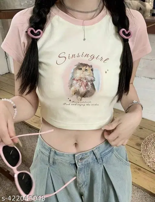 Lycra Top for Women, Multicolor (XS)