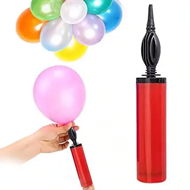 Balloon Pump for Party Decoration, Red