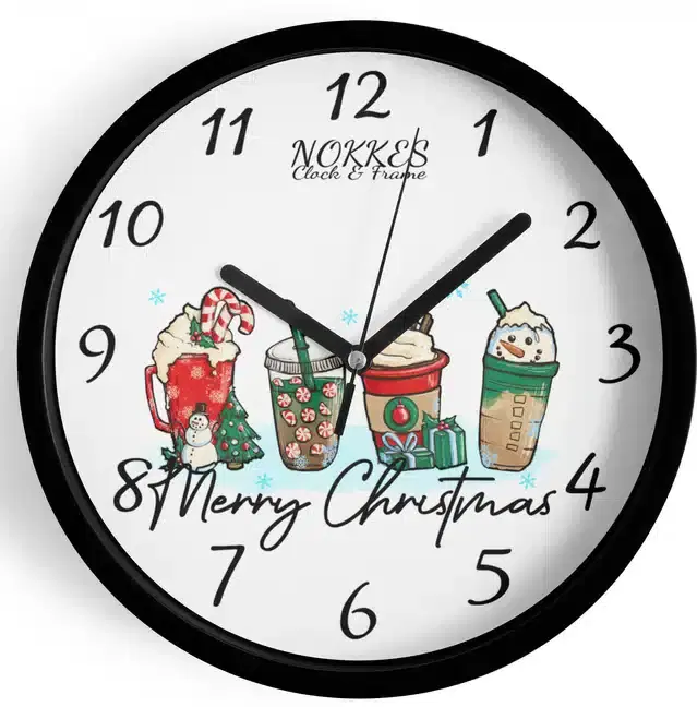 Christmas Analog Watch for Home, Multicolor, 7 Inches