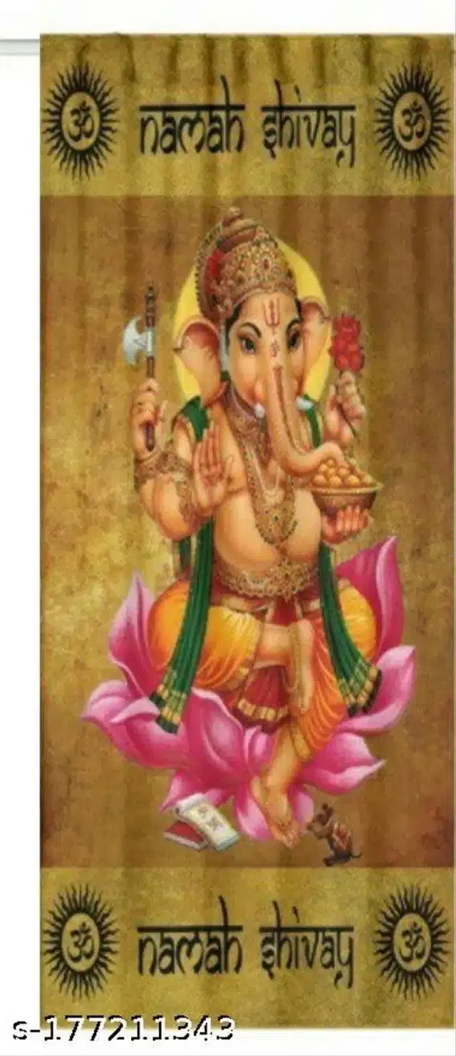 Curtains for Door, Multicolor, 5 Feet