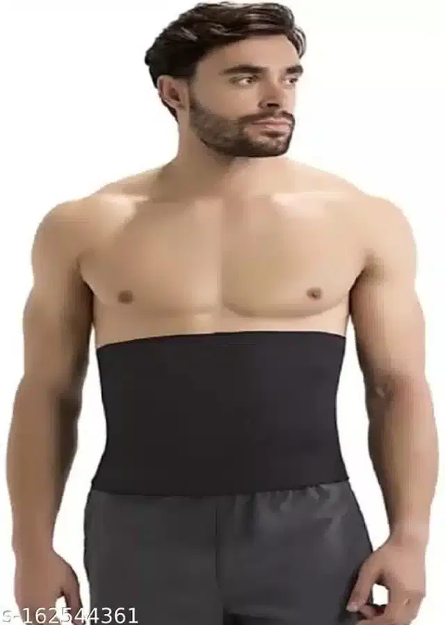 Sweat Belt for Unisex, Black, M