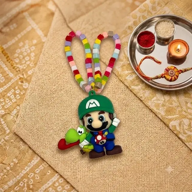 Kids Wrist Band Mario Rakhi