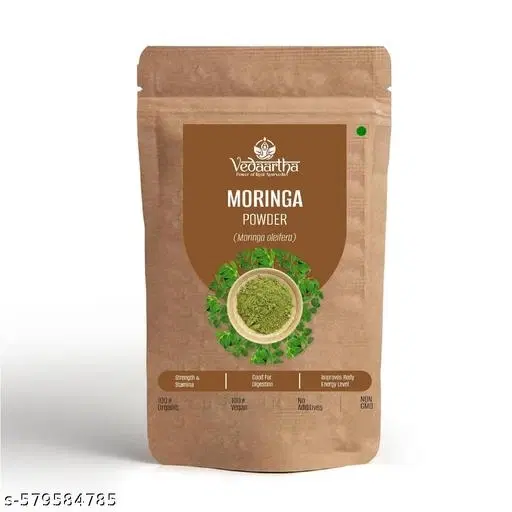 Vedaartha Moringa Powder, Pack of 5 (50 g)