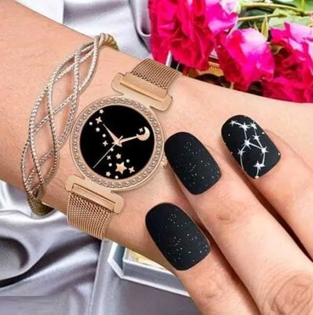 Analog Watch For Womens (Rose Gold) (WS-251)