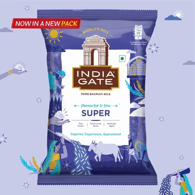 India Gate Super Basmati Rice 1 kg