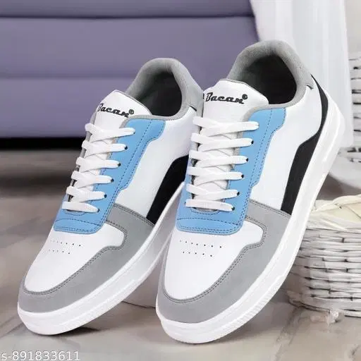 Casual Sneakers for Men (Multicolor, IND-6)