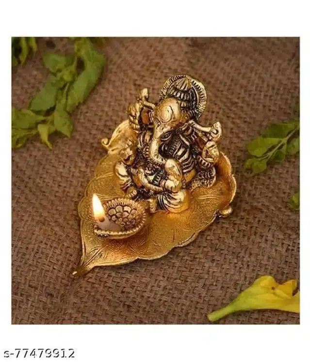God Ganeshji Diya, Brass