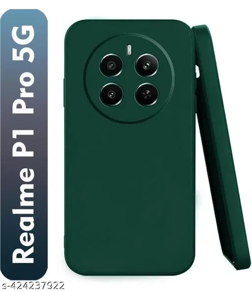 Silicone Mobile Cover for Realme P1 Pro 5G, Multicolor