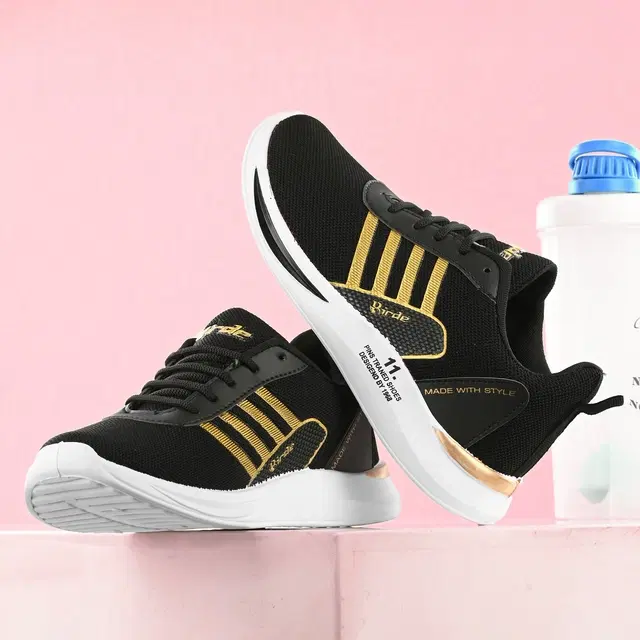 Sports Shoes for Kids (Black, 12C)