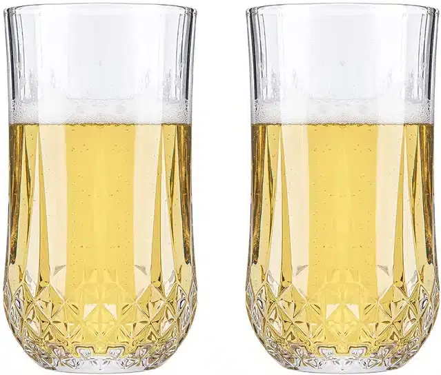 Liquor cum Cocktail Glasses, Transparent, 200 ml, Pack of 2