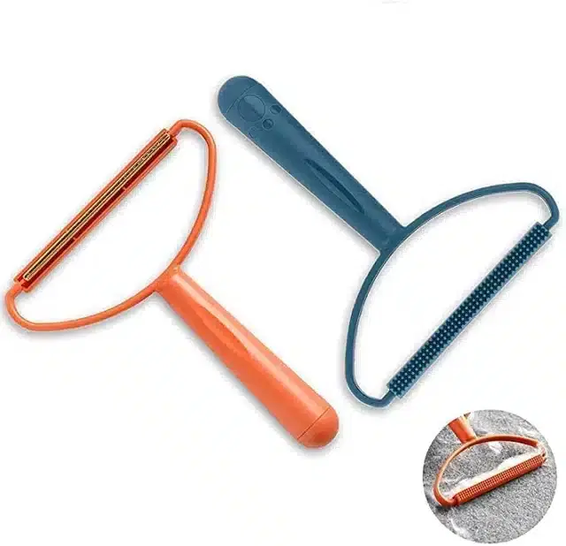Mini Portable Manual Lint Remover, Multicolor, Pack of 2