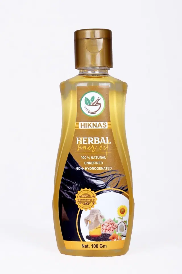 Hiknas Herbal Hair Oil, 100 g