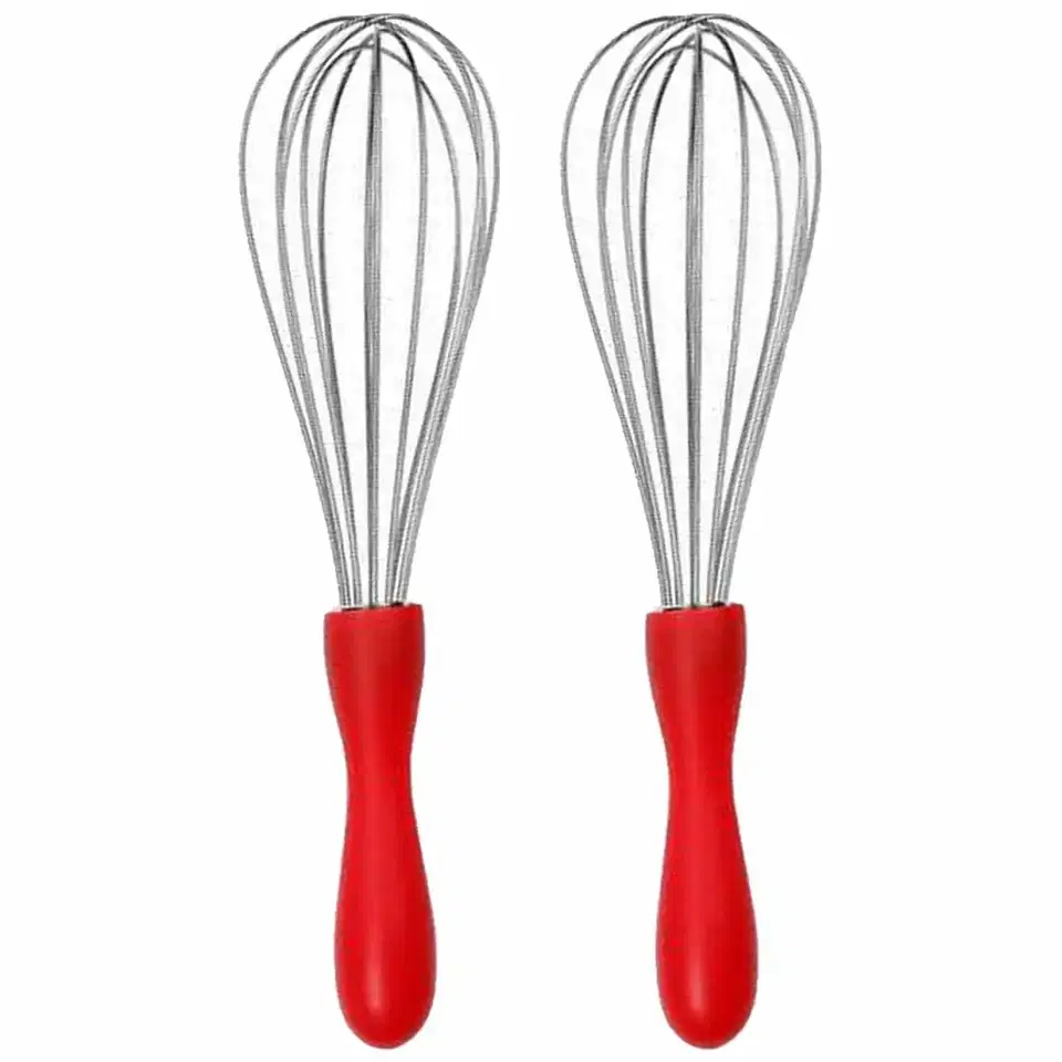 Oc9 Stainless Steel Egg Whisk For Kitchen, Pack Of 2, Oc-48