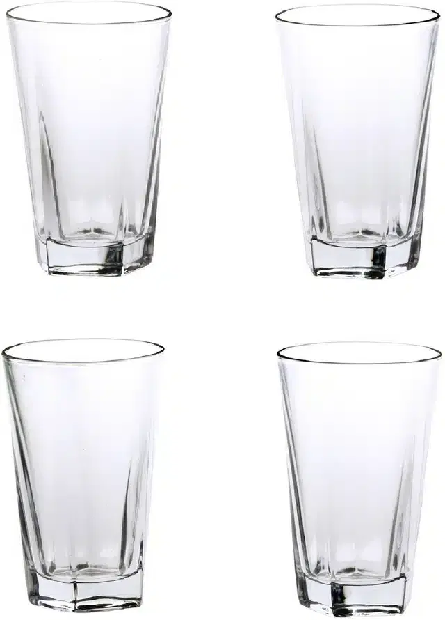 Liquor cum Cocktail Glasses, Transparent, 300 ml, Pack of 4