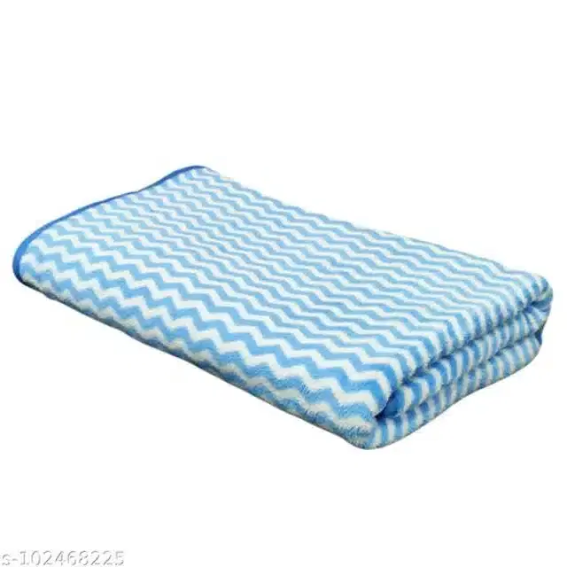 Microfibre Bath Towels, Blue, 70x140 cm