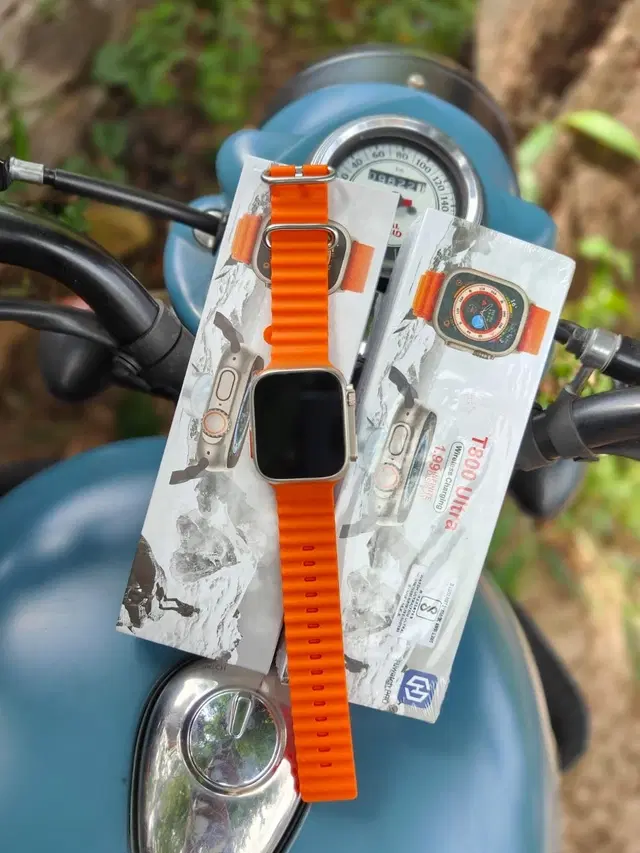 Silicone Strap S8 Ultra Smart Watch, Orange