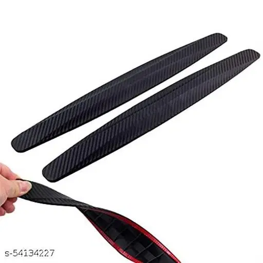 Rubber Car Bumper Protector, Multicolor, Pack of 4