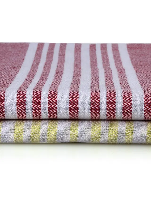 Cotton High Absorbent Bath Towels, Multicolor, Pack of 2