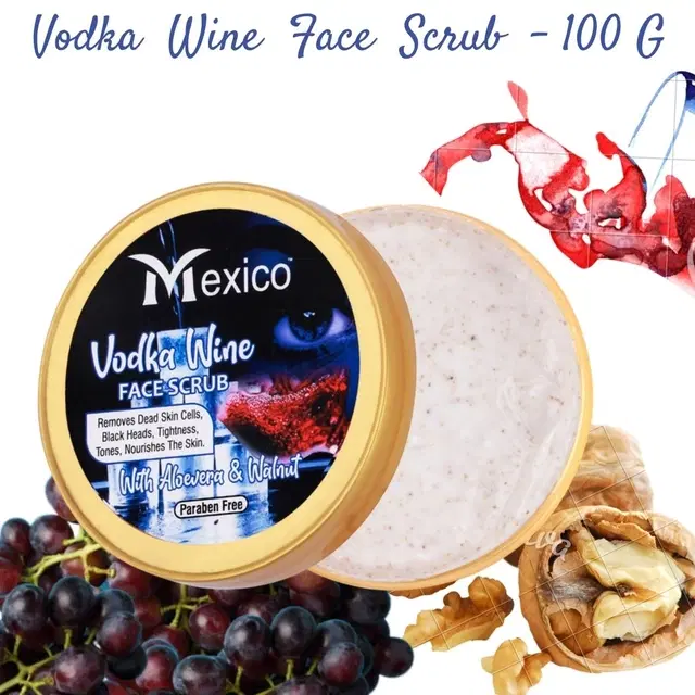 Maxico Herbs Vodka Wine Scrub (100 g)
