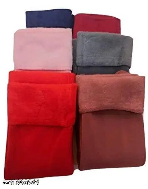 Velvet Socks for Women, Multicolour, Pack of 6 (Free Size)