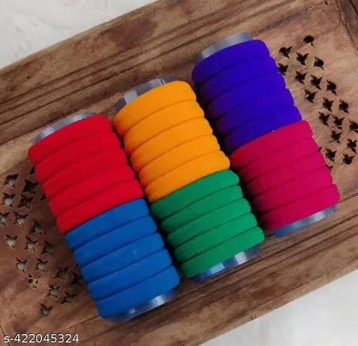Everyday Rubber Bands for Women (Multicolor)