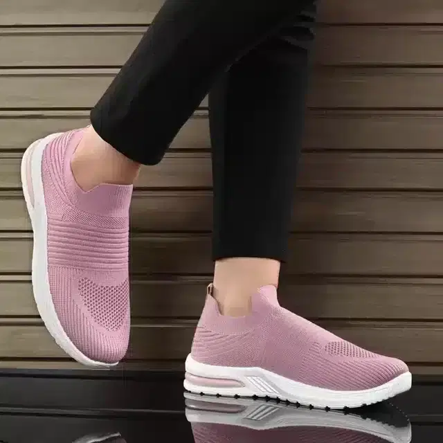 Sports Shoes for Women (Pink, 6)