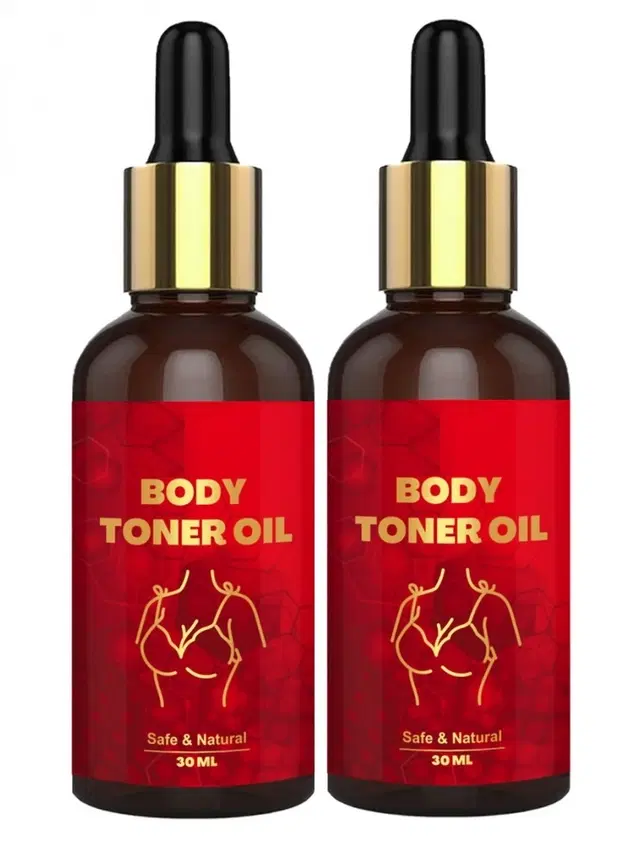 Body Toner Herbal Oil, 30 ml, Pack of 2