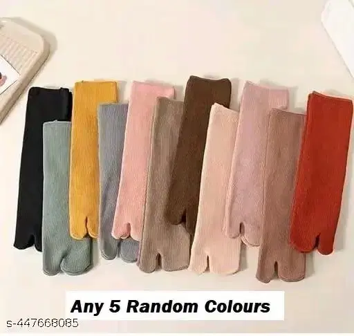 Woolen Socks for Women (Assorted, Free Size)