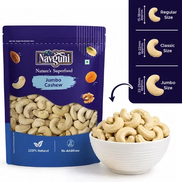Navguni Premium Jumbo cashew 200 g