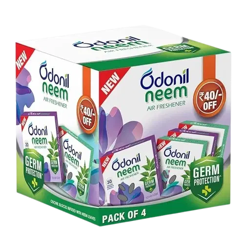 Odonil Neem Air Freshener 4X48 g (Pack Of 4)