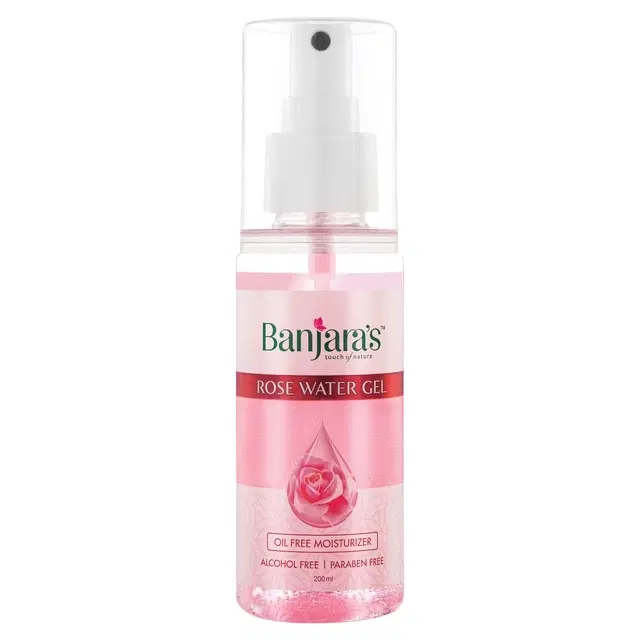 Banjara's Rose Water Gel 200 ml