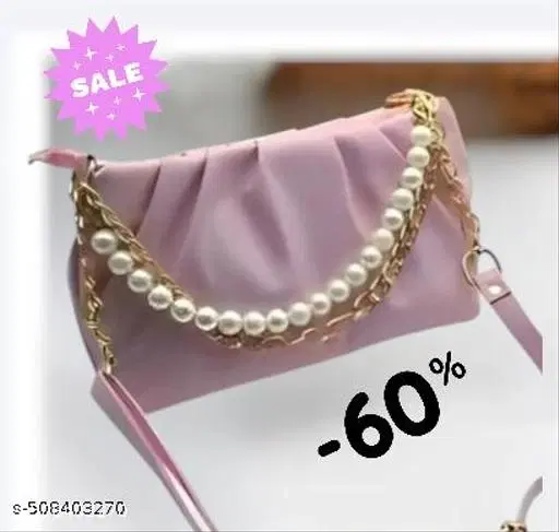 Crossbody Bags & Sling Bags for Women (Peach)