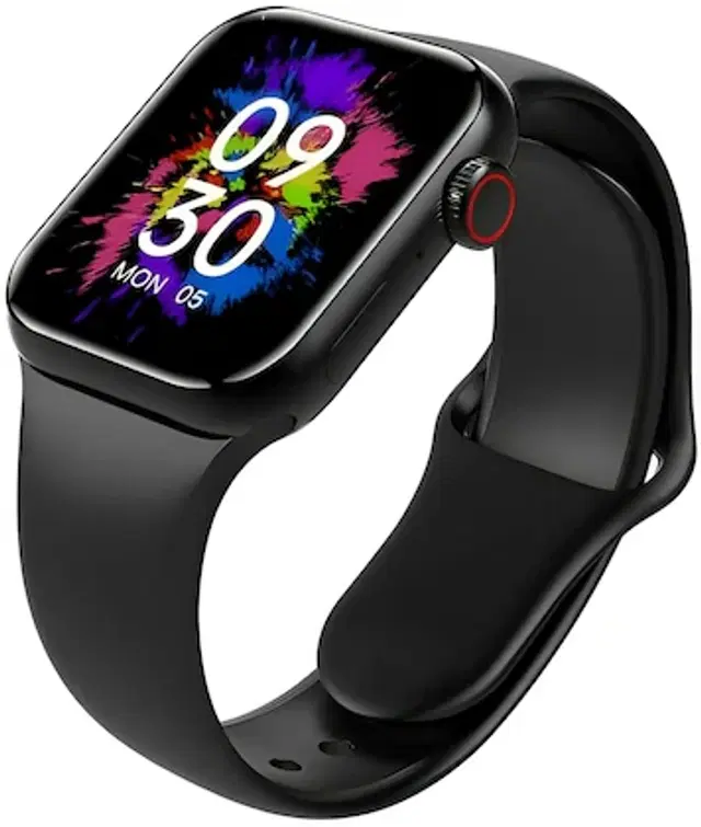 I8 Pro Maxx Smart Watch for Men & Women, Black