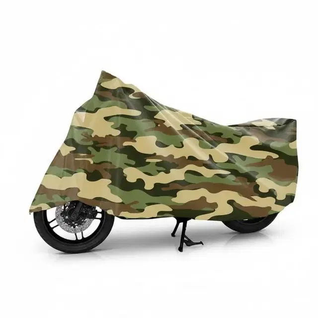 Universal Bike Body Cover for All Two Wheeler Upto  150cc, Jungle Print, Pack of 1