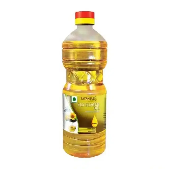 Patanjali Sunflower Oil 850 g (Physically Refined) Bottle