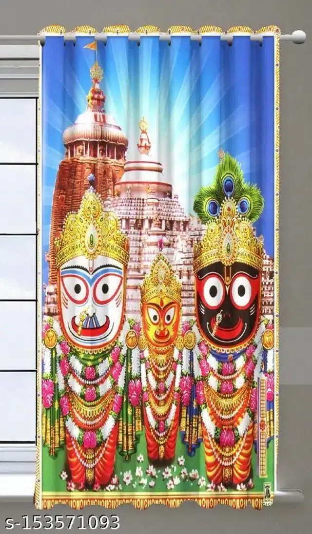 Curtains for Door, Multicolor, 5 Feet