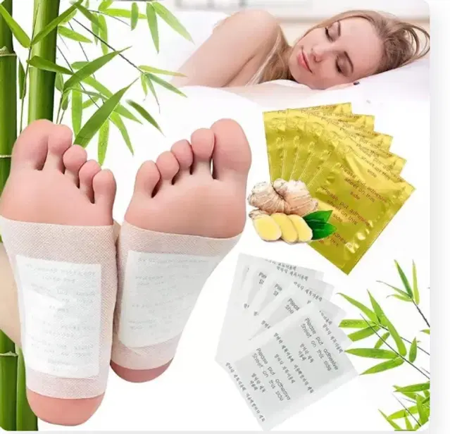 Kinoki Stress Relief 10 Pcs Foot Heat Patches Pads, Set of 1