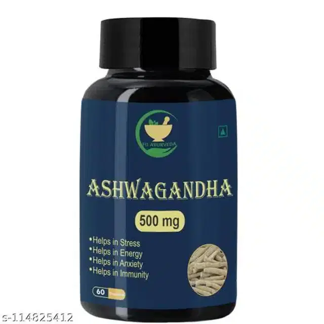 Fij Ayurveda 60 Pcs Ashwagandha Capsule