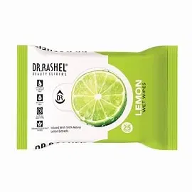 Dr.Rashel Beauty Elixirs Lemon Wet Wipes 25 Pc