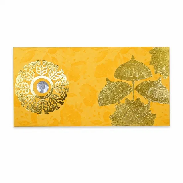 Picfest Umbrella Shagun Envelope With Coin Pack Of 10 Lavender