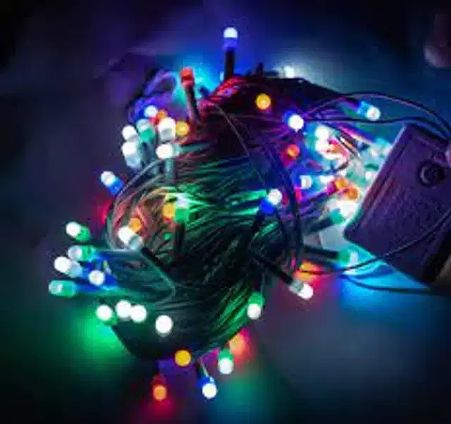 LED String Lights, Multicolor, 15 m