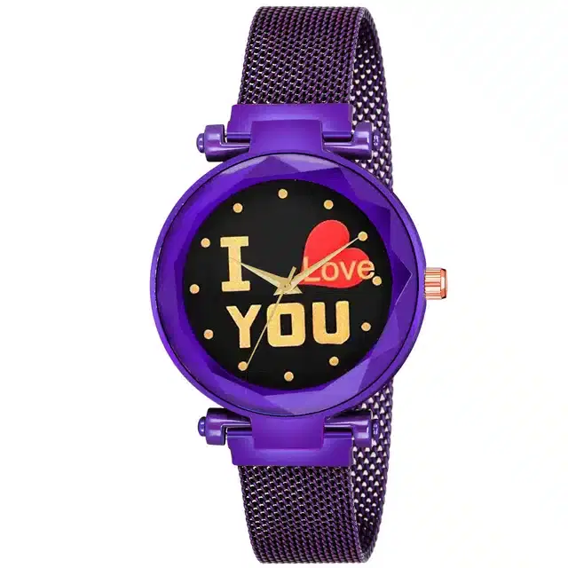 Analog Watch for Women (Purple)