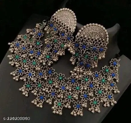 Fashionable Oxidised Jewellery Set