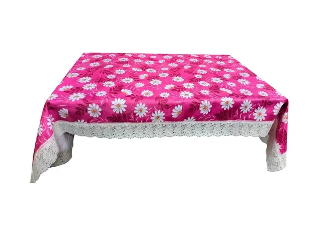 PVC Table Cover, Multicolor, 40x60 Inches