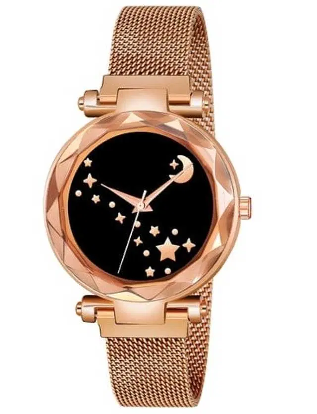 Analog Watch For Womens (Rose Gold) (WS-152)