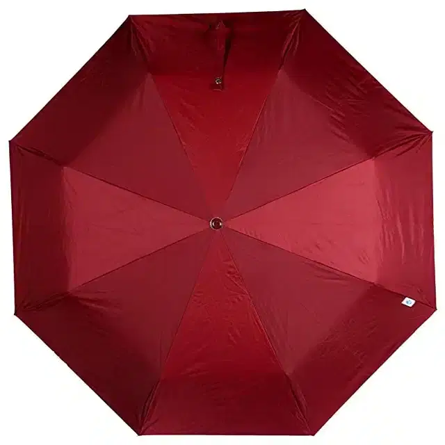 8 Ribs Nylon Umbrella with Pouch, Multicolor