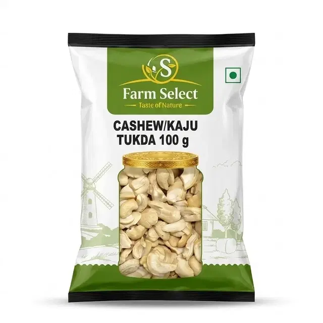 Farm Select Cashew/Kaju Tukda 100 g